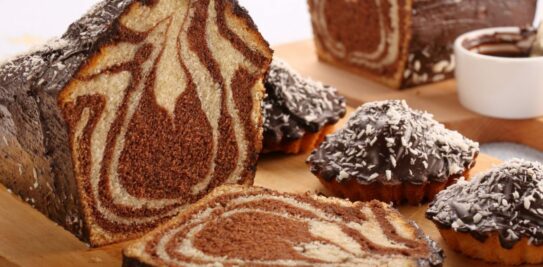 Marble Cake Recipe: The Softest Marble Cake