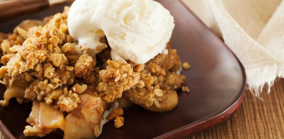 Apple crumble recipe: the best crumble, super quick to make